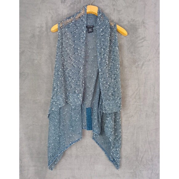 Sweaters - Katie Todd‎ Vest Minimalist Coastal Grandma Boho Cottage Beach Earthy Net O/S